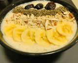 A picture of step 3 of Banana Dates Smoothie Bowl.