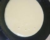 A picture of step 5 of Vanilla Cakes in a fry pan😁🎂🍰.