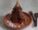 Foto langkah ke 4 dari resep Sate kere (kulit sapi).
