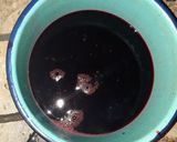 Foto del paso 1 de la receta: Coulis de jamaica con mezcal y coulis de maracuyá