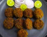 A picture of step 7 of Rajma Kabab.