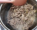 Foto langkah ke 5 dari resep Sayur Bening Lobak Daging Tumis.