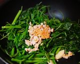 鹹蛋炒莧菜的食譜步驟2照片