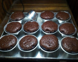 Foto langkah ke 6 dari resep Cup cake dengan base cake red velvet.