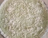 A picture of step 21 of Spinach Hummus Thin Crust Pizza with Hummus Salad.