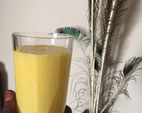 A picture of step 3 of Mango smoothie.