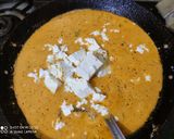 A picture of step 7 of Paneer korma.