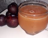 A picture of step 2 of Plum juice.