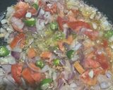 A picture of step 2 of Potato eggs bhujiya.