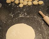 A picture of step 8 of Lahmacun.