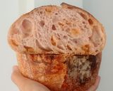 Foto langkah ke 21 dari resep Nastar Ubi Ungu Sourdough Bread.