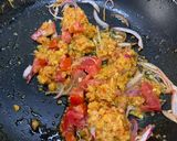 A picture of step 1 of Fried Red Chutney.