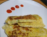 Foto langkah ke 5 dari resep Telur Dadar Sayuran.