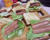 Foto langkah ke 2 dari resep Mini Croissant Sanwich.