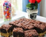 Foto langkah ke 12 dari resep #browniesalpukat.