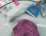 Foto langkah ke 2 dari resep Cenil Ubi Ungu & Cilembu Isi Keju.