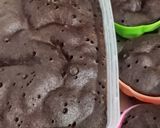 Foto langkah ke 4 dari resep Brownies Kukus Ketan Hitam.