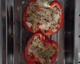 Foto del paso 4 de la receta: Morrones con relleno de atún