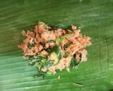 Foto langkah ke 3 dari resep Botok Daun Singkong Teri.