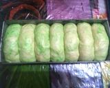 Foto langkah ke 4 dari resep Roti sobek pandan coklat.