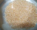 A picture of step 1 of Vegetable Broken Wheat khichdi.