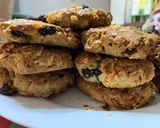 A picture of step 2 of Oatmeal Raisin Cookies.