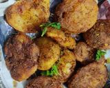 क्रिस्पी फ्राइडआलू टूक (Crispy fried aloo tuk recipe in Hindi) रेसिपी चरण 6 फोटो