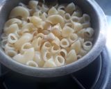 A picture of step 3 of Cottage Cheese Macaroni Alfredo.