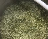 Spenótos-gorgonzolás rizottó koktélparadicsommal recept fázis 3 fotója
