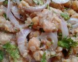 A picture of step 5 of Chana chaat.