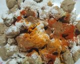 A picture of step 3 of Soya Chilli (dry).