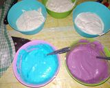 Foto langkah ke 5 dari resep Rainbow cake.