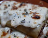Foto del paso 7 de la receta: Canelones de carne rustida con bechamel de cabrales