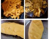 A picture of step 2 of Cornmeal Roti.