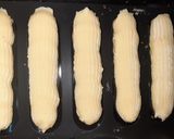 A picture of step 2 of Chocolate caramel truffle eclairs.