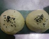 A picture of step 15 of Paneer stuffed wheat buns.