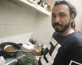 A picture of step 4 of Haryali kabab.
