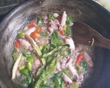 Foto langkah ke 2 dari resep Cumi mercon cabe ijo.