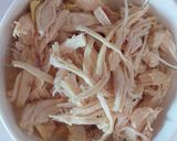 Hình bước làm 2 của món Canh nui gà