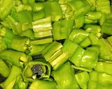 Foto del paso 1 de la receta Revuelto de huevo con pimientos verdes
