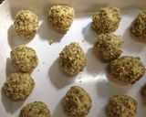 A picture of step 4 of Green Lentil Falafel.