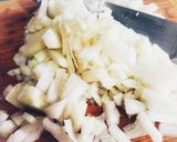 A picture of step 1 of Feijoa Chutney.
