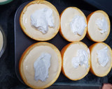 Foto del paso 4 de la receta: Naranjas rellenas con dulce de melocotón