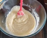A picture of step 4 of Eggless Vanilla Sponge Cake.