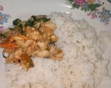Foto langkah ke 5 dari resep Tempe Rebon Daun Kemangi.