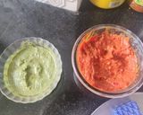 A picture of step 4 of Bread pudla.
