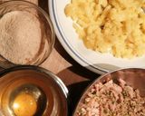 Foto del paso 1 de la receta: Tortitas de atún y patata, tan suaves que se deshacen en tu boca