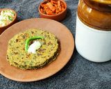 A picture of step 5 of Bajri Roti.