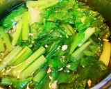 Hình bước làm 2 của món Canh Cải Ngọt Nấu Thịt Bằm