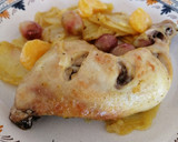 Foto del paso 10 de la receta: Pollo al microondas con salsa de mandarina y uvas